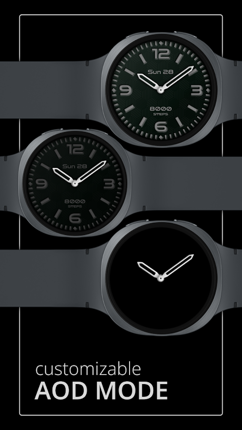 DADAM134: Analog Watch Face screenshot