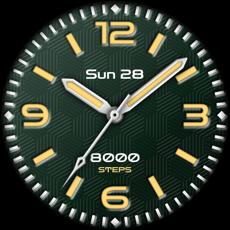 DADAM134: Analog Watch Face screenshot
