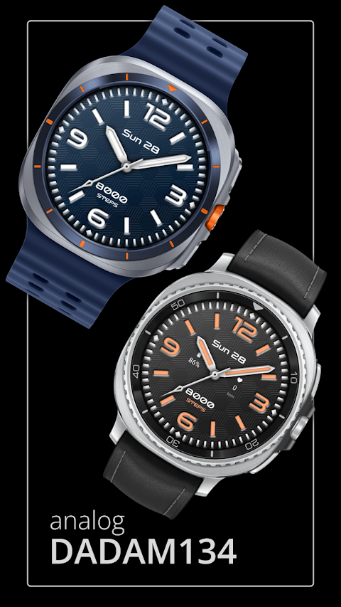 DADAM134: Analog Watch Face screenshot