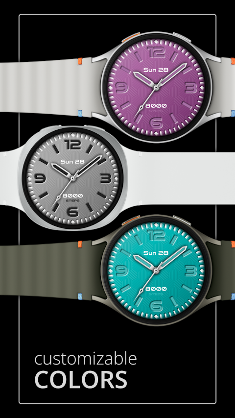 DADAM134: Analog Watch Face screenshot