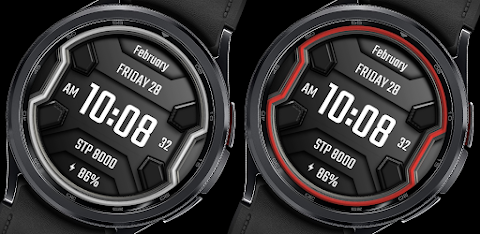 DADAM25: Modern Watch Face screenshot