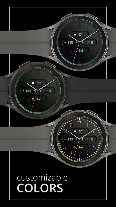 DADAM38: Analog Watch Face screenshot
