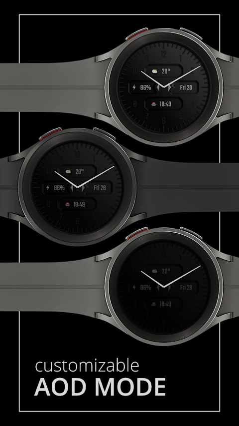 DADAM38: Analog Watch Face screenshot