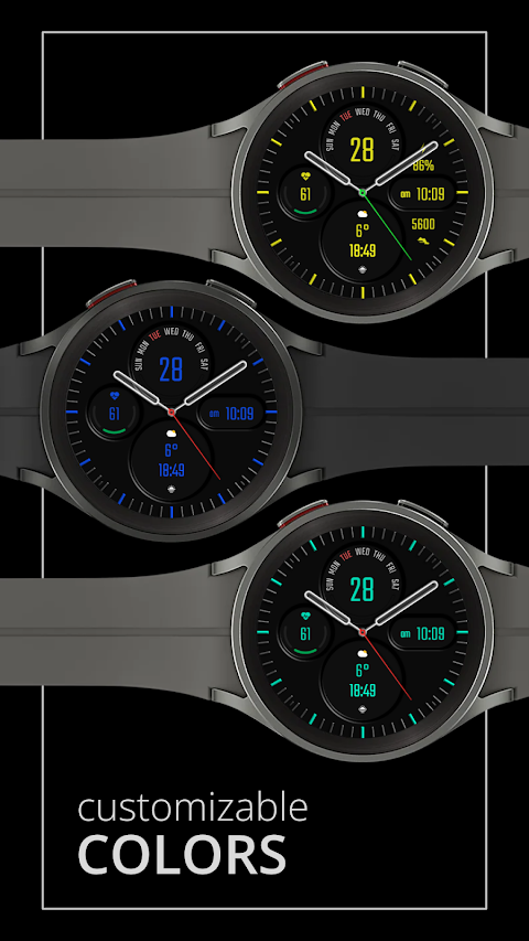 DADAM43: Analog Watch Face screenshot