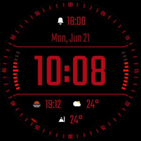 DADAM45: Graphic Watch Face screenshot