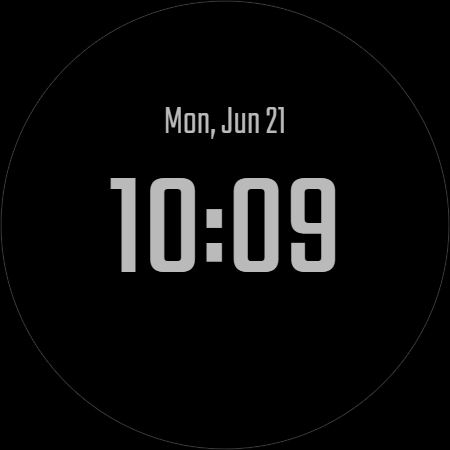 DADAM46: Graphic Hybrid Watch screenshot