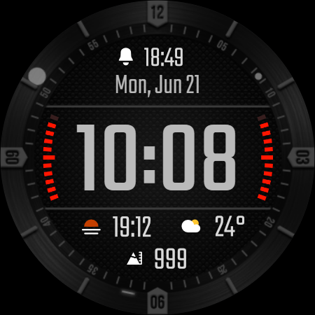 DADAM46: Graphic Hybrid Watch screenshot