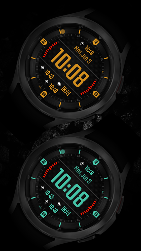 DADAM46: Graphic Hybrid Watch screenshot