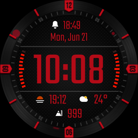 DADAM46: Graphic Hybrid Watch screenshot