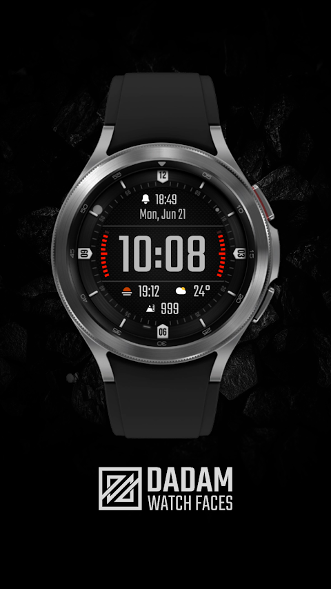 DADAM46: Graphic Hybrid Watch screenshot