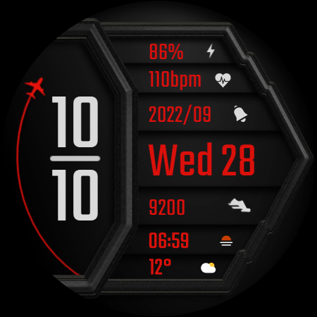 DADAM48: Animated Watch Face screenshot