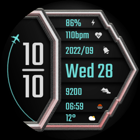 DADAM48: Animated Watch Face screenshot
