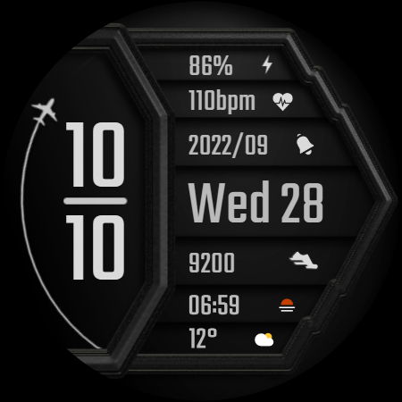 DADAM48: Animated Watch Face screenshot