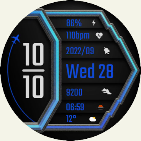 DADAM48: Animated Watch Face screenshot