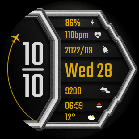 DADAM48: Animated Watch Face screenshot