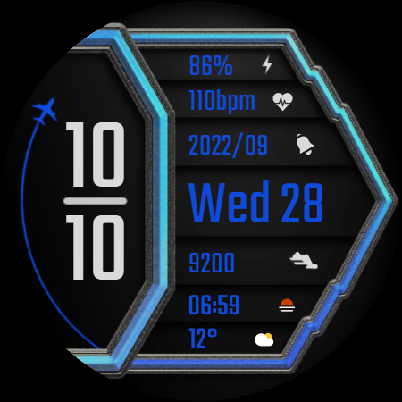 DADAM48: Animated Watch Face screenshot