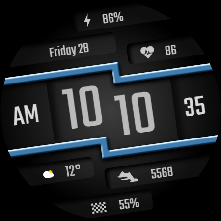 DADAM49: Minimal Watch Face screenshot