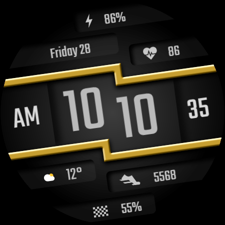 DADAM49: Minimal Watch Face screenshot