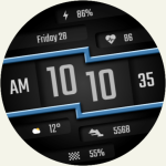 DADAM49: Minimal Watch Face