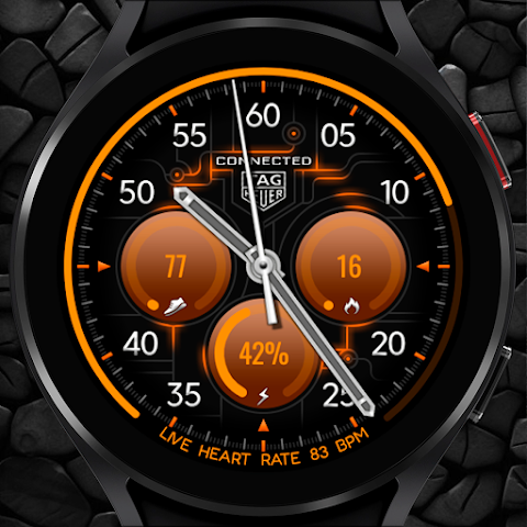 Tag Connected watch face screenshot