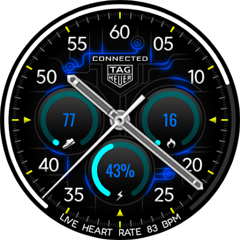 Tag Connected watch face screenshot