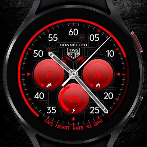 Tag Connected watch face screenshot