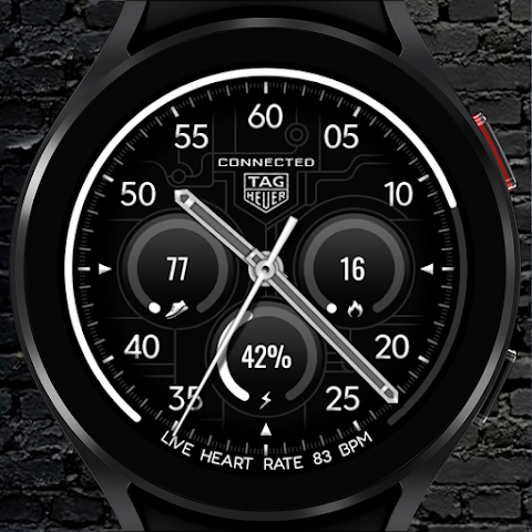 Tag Connected watch face screenshot