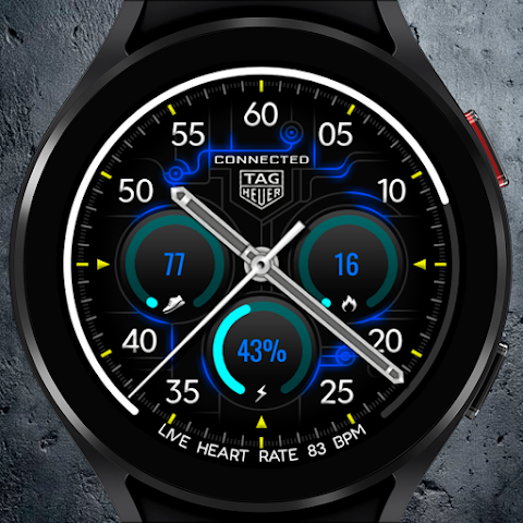 Tag Connected watch face screenshot
