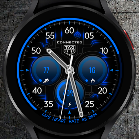 Tag Connected watch face screenshot