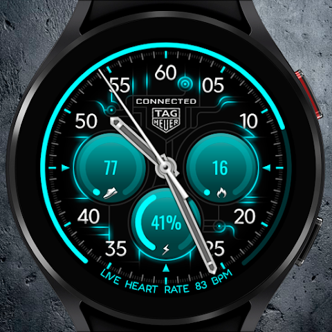 Tag Connected watch face screenshot