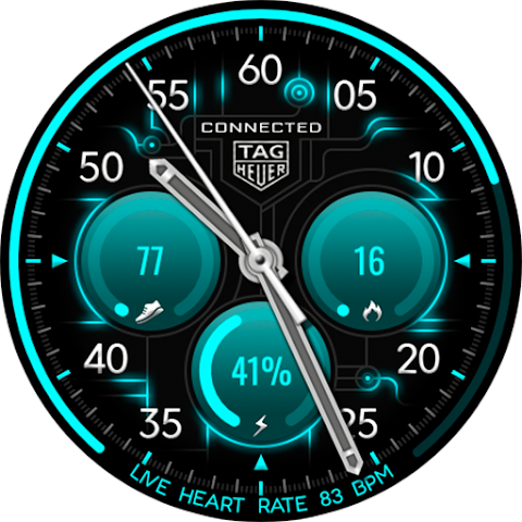 Tag Connected watch face screenshot