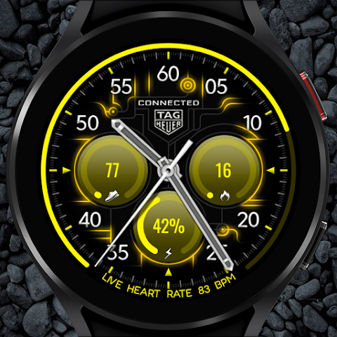 Tag Connected watch face screenshot