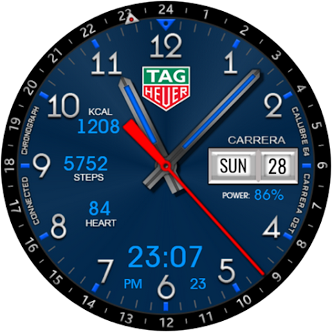 Tag Carrera Hybrid Watch Face screenshot