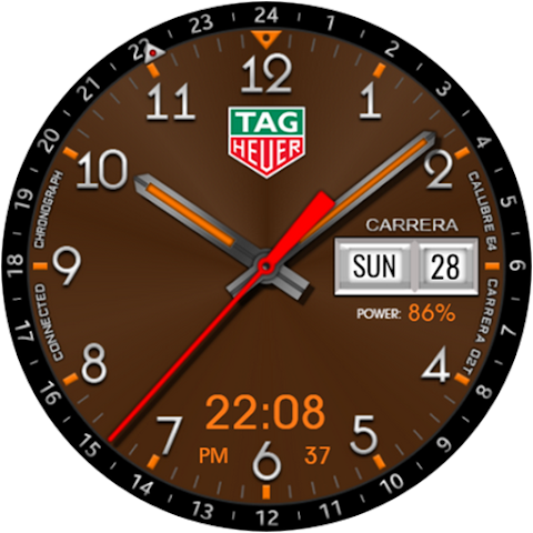 Tag Carrera Hybrid Watch Face screenshot