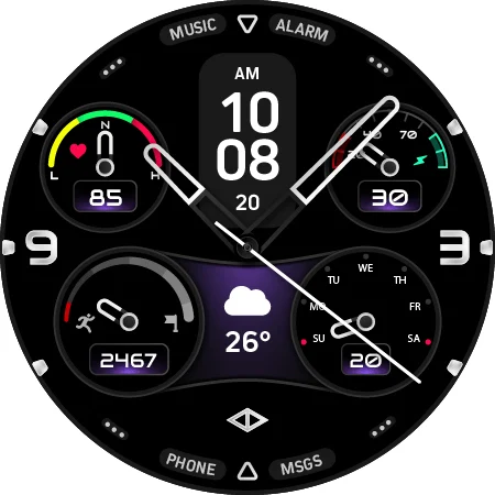 Forte: Hybrid Watch Face screenshot