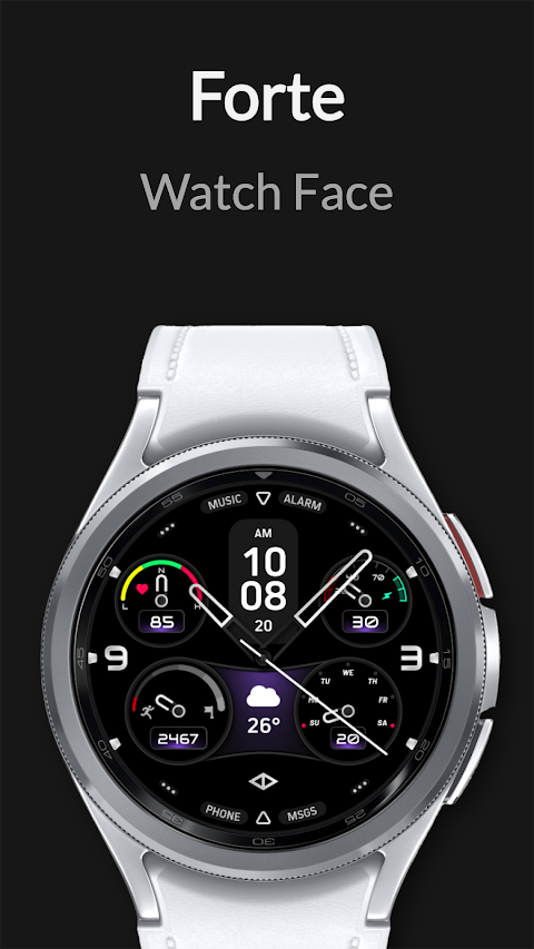 Forte: Hybrid Watch Face screenshot