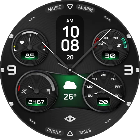 Forte: Hybrid Watch Face screenshot
