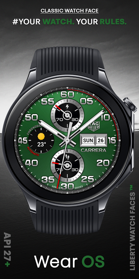 TAG HEUER CARRERA 2 Watch Face screenshot