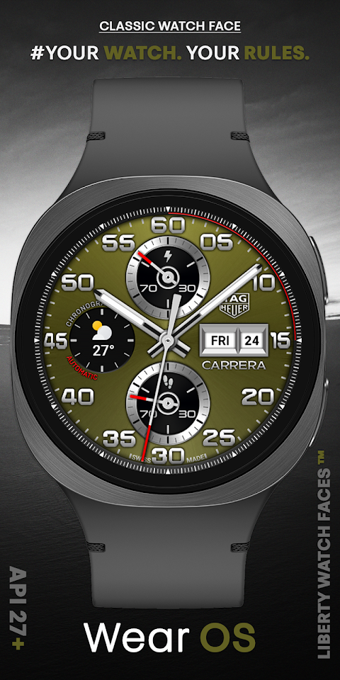 TAG HEUER CARRERA 2 Watch Face screenshot
