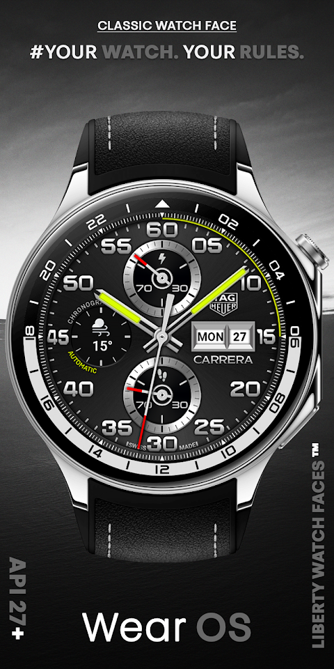 TAG HEUER CARRERA 2 Watch Face screenshot