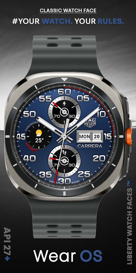 TAG HEUER CARRERA 2 Watch Face screenshot