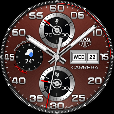 TAG HEUER CARRERA 2 Watch Face screenshot