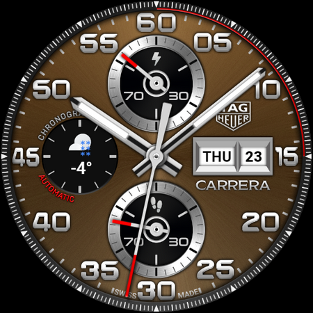 TAG HEUER CARRERA 2 Watch Face screenshot