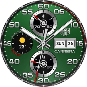 TAG HEUER CARRERA 2 Watch Face