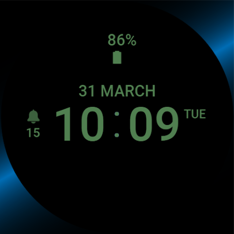 Metric Pro: Watch Face Wear OS screenshot