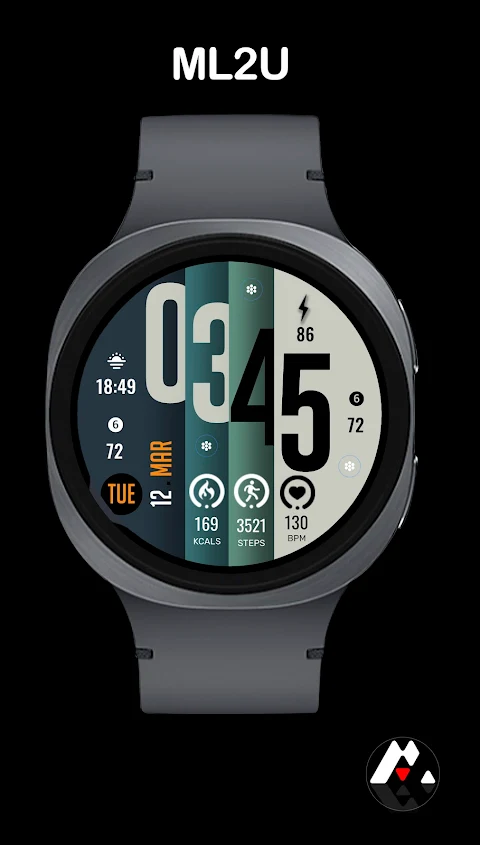 ML2U 147 Watch Face screenshot