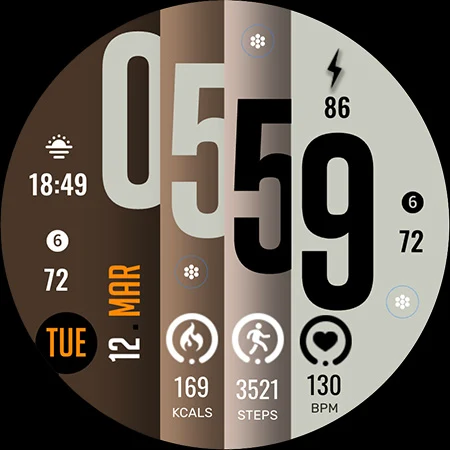 ML2U 147 Watch Face screenshot