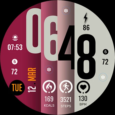 ML2U 147 Watch Face screenshot