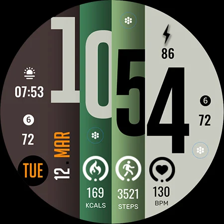 ML2U 147 Watch Face screenshot