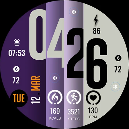 ML2U 147 Watch Face screenshot
